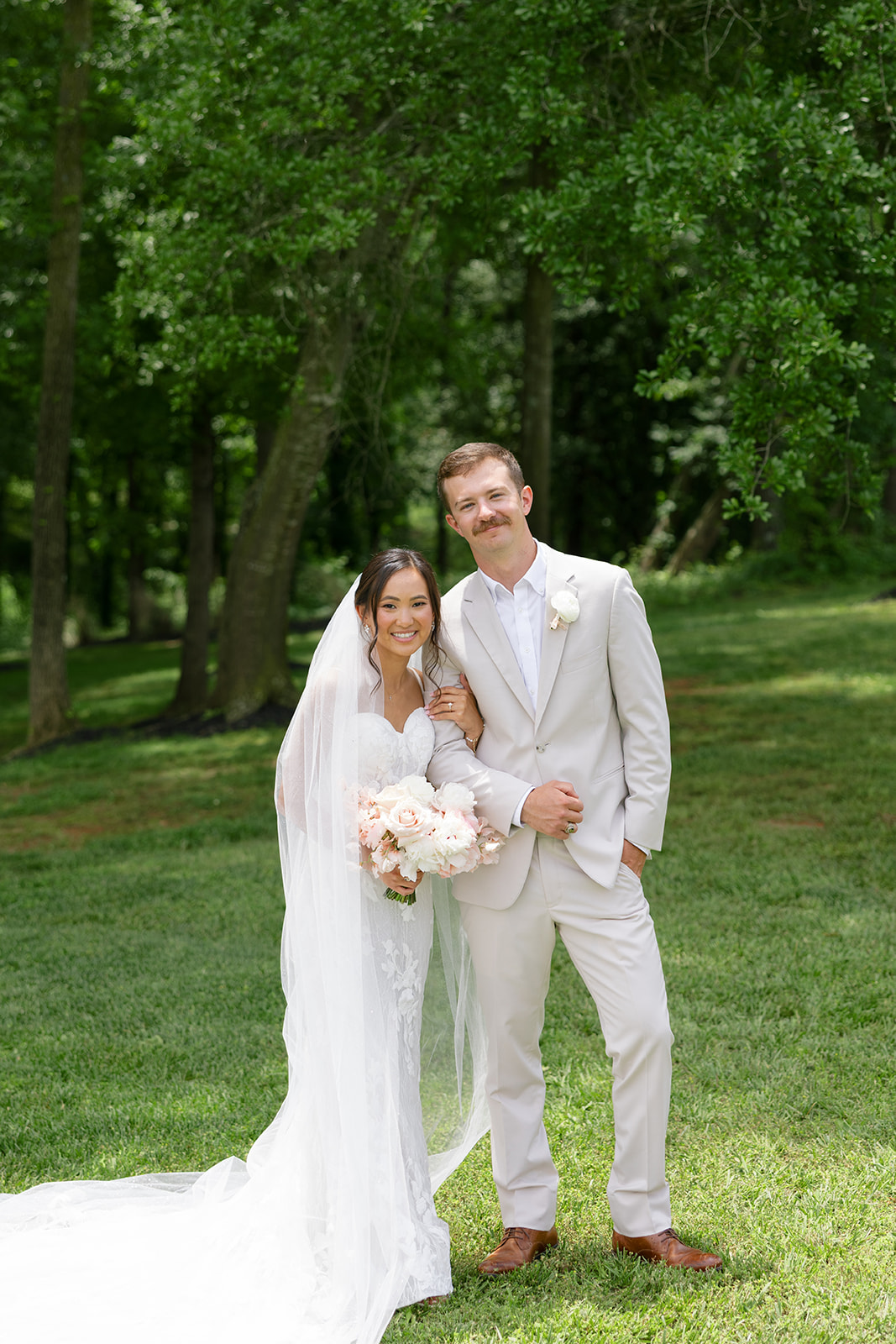 couples portrait before their wedding