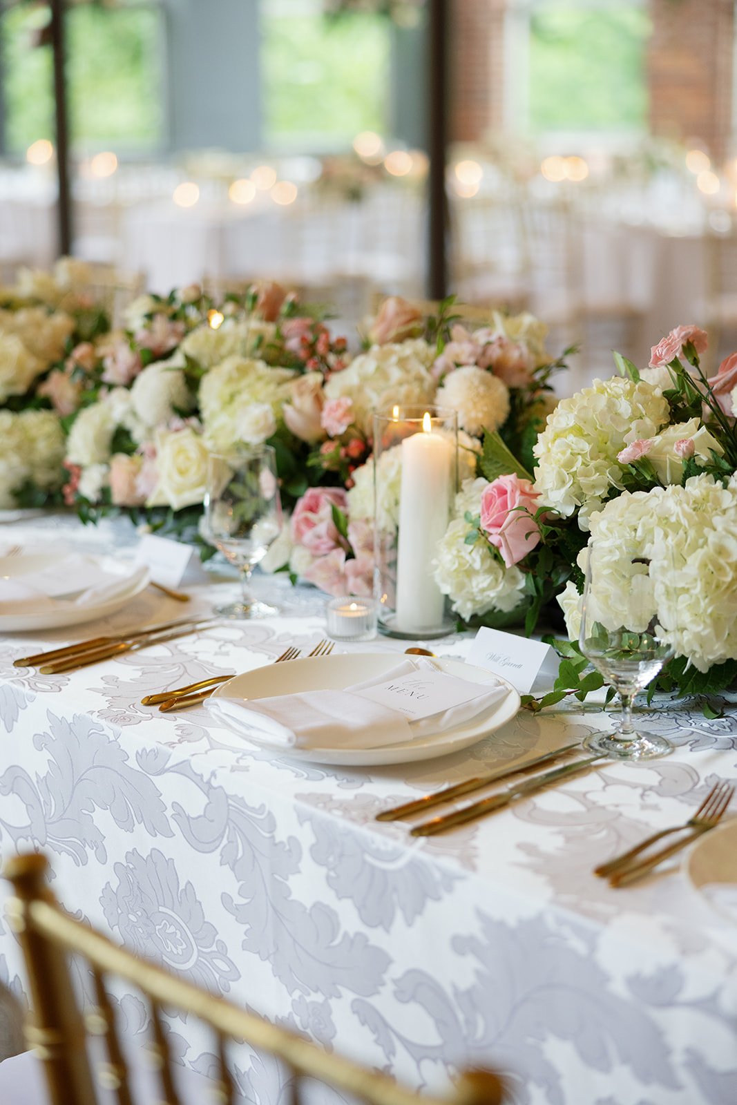 the gorgeous wedding reception decor