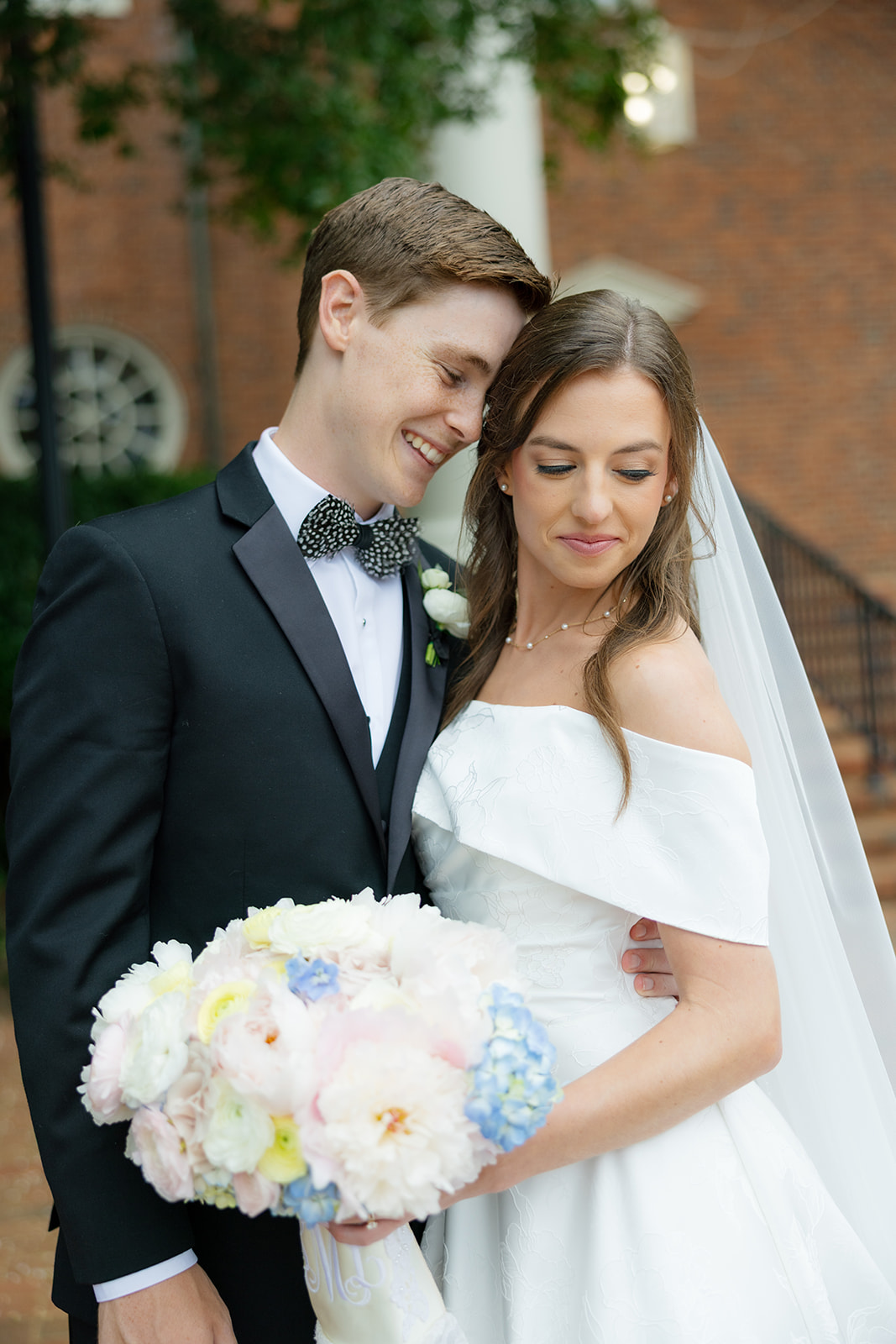 Couples portrait of the bride and groom