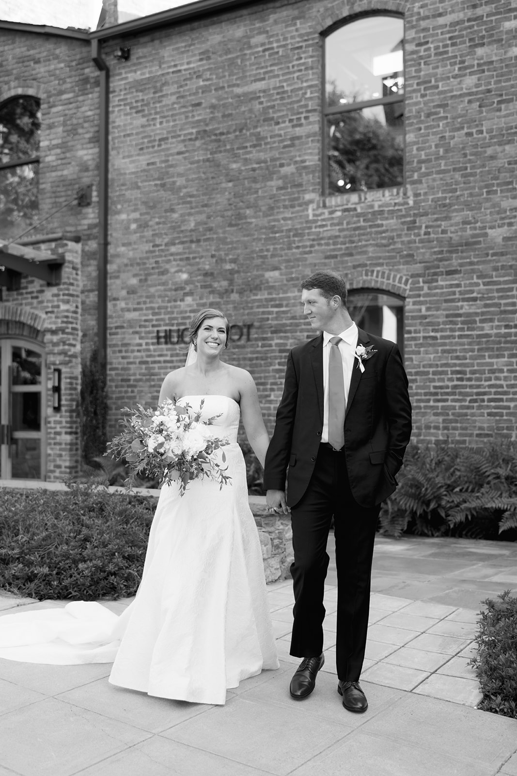 Greenville Wedding Photography of the bride and groom 